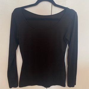 HeatTech Black Long Sleeve Uniqlo